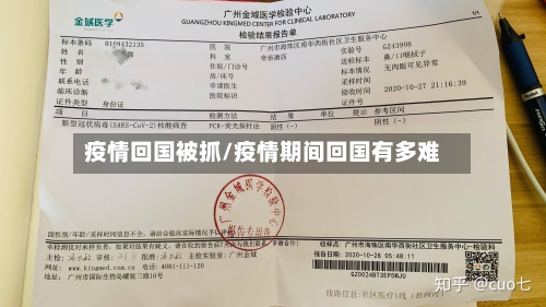 疫情回国被抓/疫情期间回国有多难-第2张图片