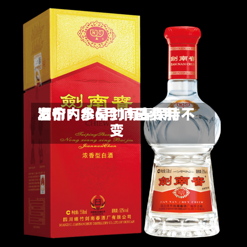 酒价内参6月11日费用
发布:水晶剑南春保持不变-第3张图片