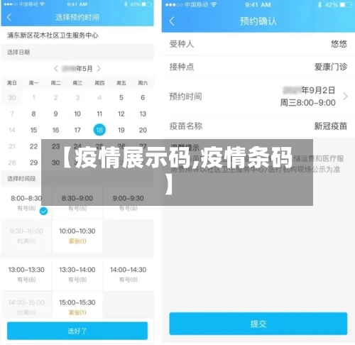 【疫情展示码,疫情条码】