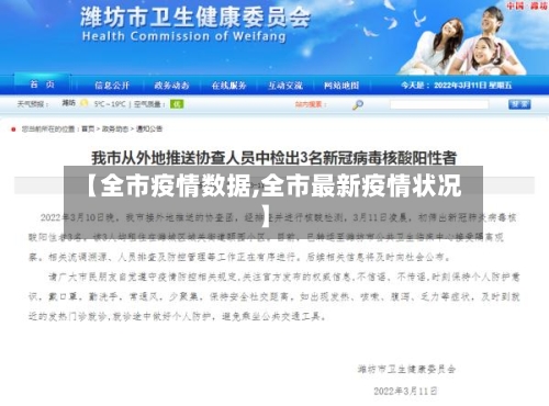 【全市疫情数据,全市最新疫情状况】-第2张图片