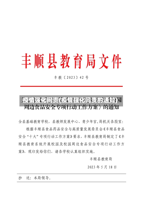 疫情强化问责(疫情强化问责的通知)-第2张图片