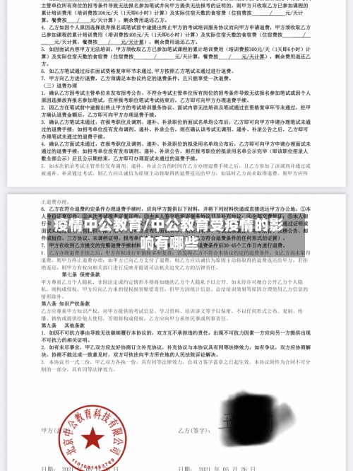 疫情中公教育/中公教育受疫情的影响有哪些-第3张图片