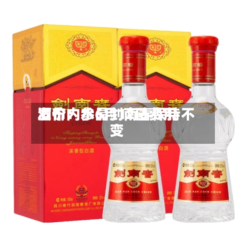 酒价内参6月12日费用
发布:水晶剑南春保持不变-第2张图片