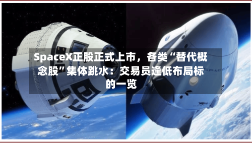 SpaceX正股正式上市，各类“替代概念股”集体跳水：交易员逢低布局标的一览
