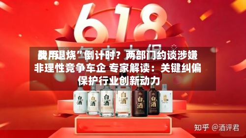费用战“退烧”倒计时？两部门约谈涉嫌非理性竞争车企 专家解读：关键纠偏 保护行业创新动力