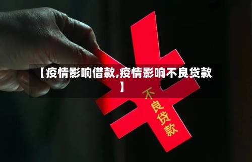 【疫情影响借款,疫情影响不良贷款】-第3张图片