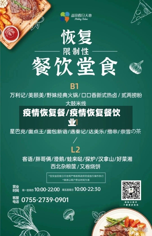 疫情恢复餐/疫情恢复餐饮业