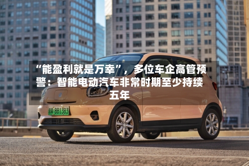 “能盈利就是万幸”，多位车企高管预警：智能电动汽车非常时期至少持续五年