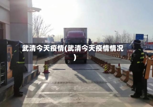 武清今天疫情(武清今天疫情情况)