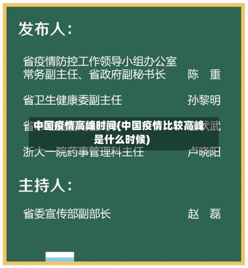 中国疫情高峰时间(中国疫情比较高峰是什么时候)-第2张图片