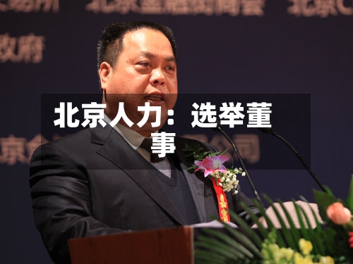北京人力：选举董事