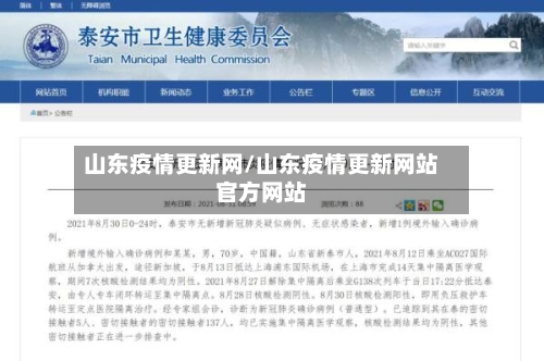 山东疫情更新网/山东疫情更新网站官方网站
