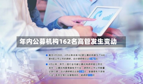 年内公募机构162名高管发生变动