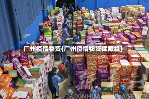 广州疫情物资(广州疫情物资保障组)-第3张图片