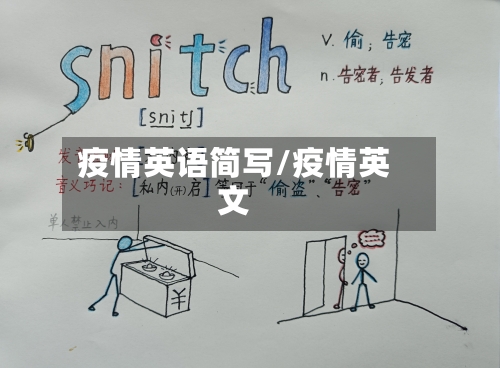 疫情英语简写/疫情英文-第2张图片