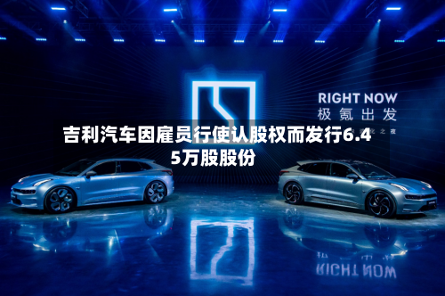 吉利汽车因雇员行使认股权而发行6.45万股股份-第2张图片
