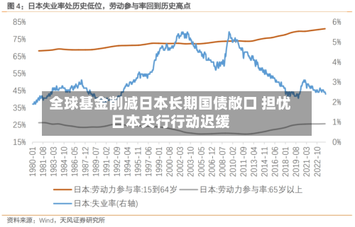 全球基金削减日本长期国债敞口 担忧日本央行行动迟缓