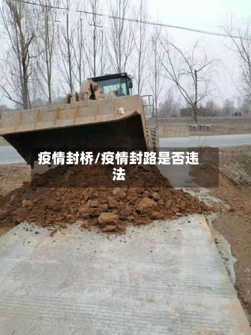 疫情封桥/疫情封路是否违法