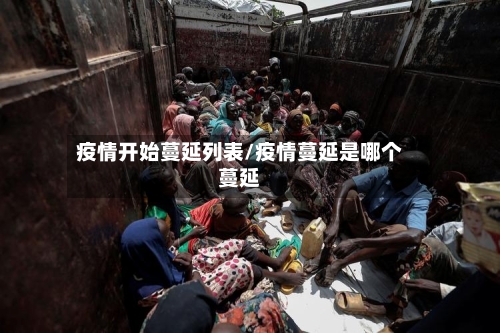疫情开始蔓延列表/疫情蔓延是哪个蔓延