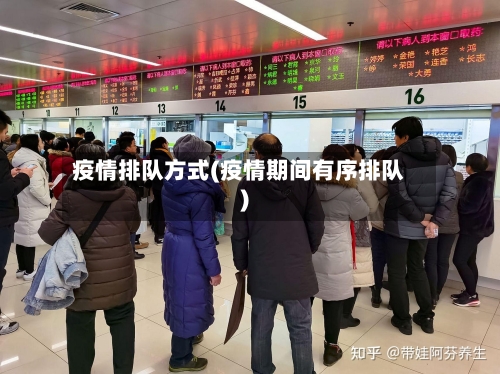 疫情排队方式(疫情期间有序排队)
