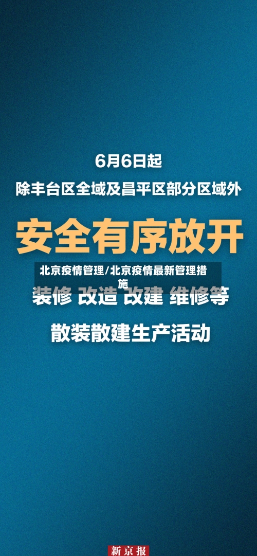 北京疫情管理/北京疫情最新管理措施