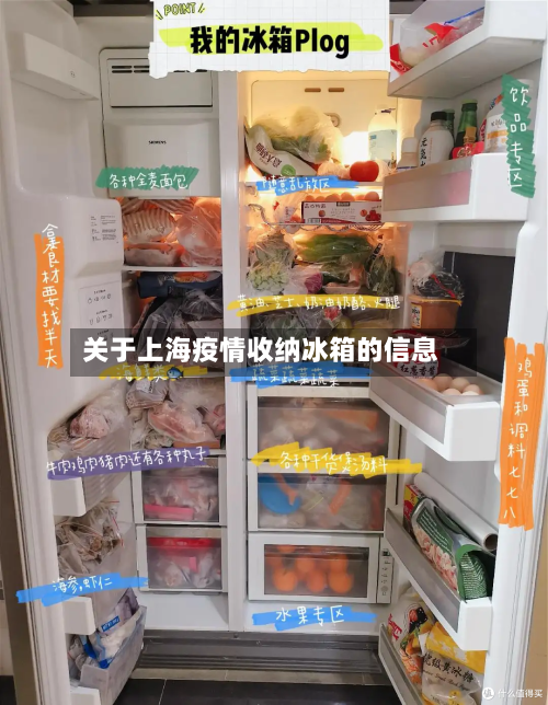 关于上海疫情收纳冰箱的信息