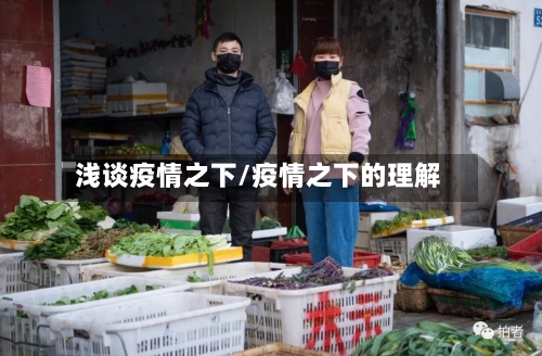 浅谈疫情之下/疫情之下的理解-第3张图片