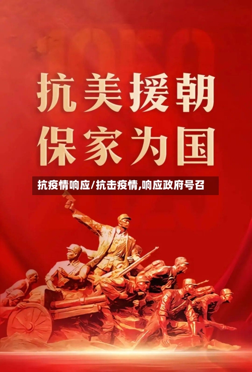 抗疫情响应/抗击疫情,响应政府号召