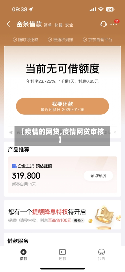 【疫情的网贷,疫情网贷审核】-第2张图片