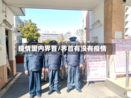 疫情国内界首/界首有没有疫情