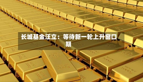 长城基金汪立：等待新一轮上升窗口期