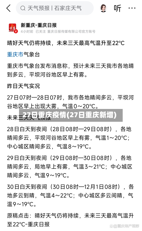 27日重庆疫情(27日重庆新增)-第2张图片