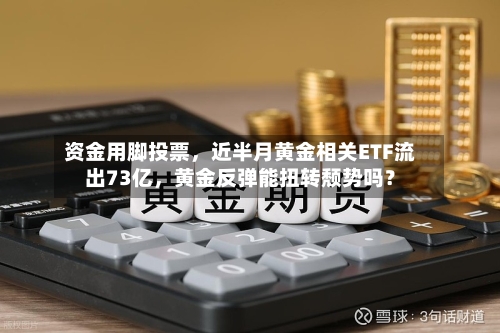 资金用脚投票，近半月黄金相关ETF流出73亿，黄金反弹能扭转颓势吗？-第2张图片