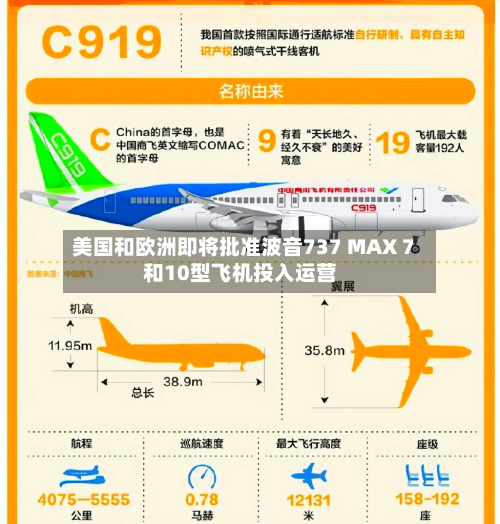 美国和欧洲即将批准波音737 MAX 7和10型飞机投入运营
