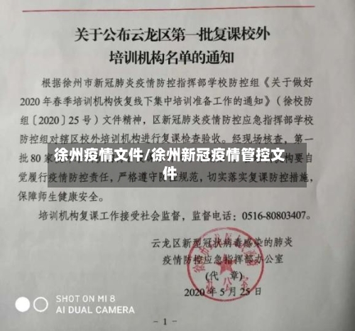 徐州疫情文件/徐州新冠疫情管控文件-第2张图片