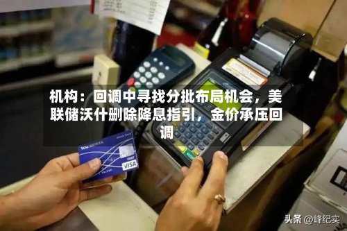 机构：回调中寻找分批布局机会，美联储沃什删除降息指引	，金价承压回调-第3张图片