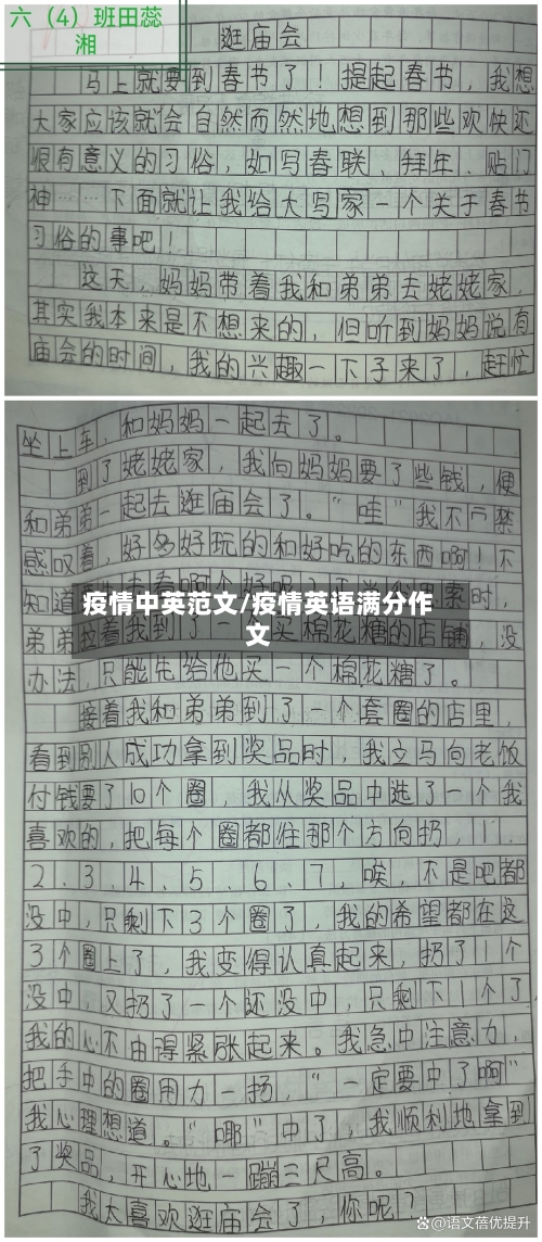 疫情中英范文/疫情英语满分作文