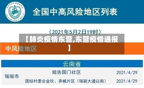【肺炎疫情东营,东营疫情通报】-第3张图片