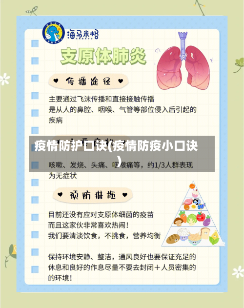 疫情防护口诀(疫情防疫小口诀)-第2张图片