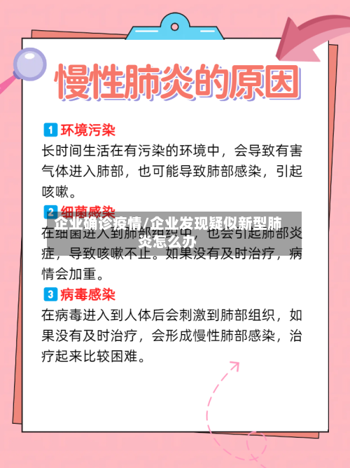 企业确诊疫情/企业发现疑似新型肺炎怎么办-第3张图片