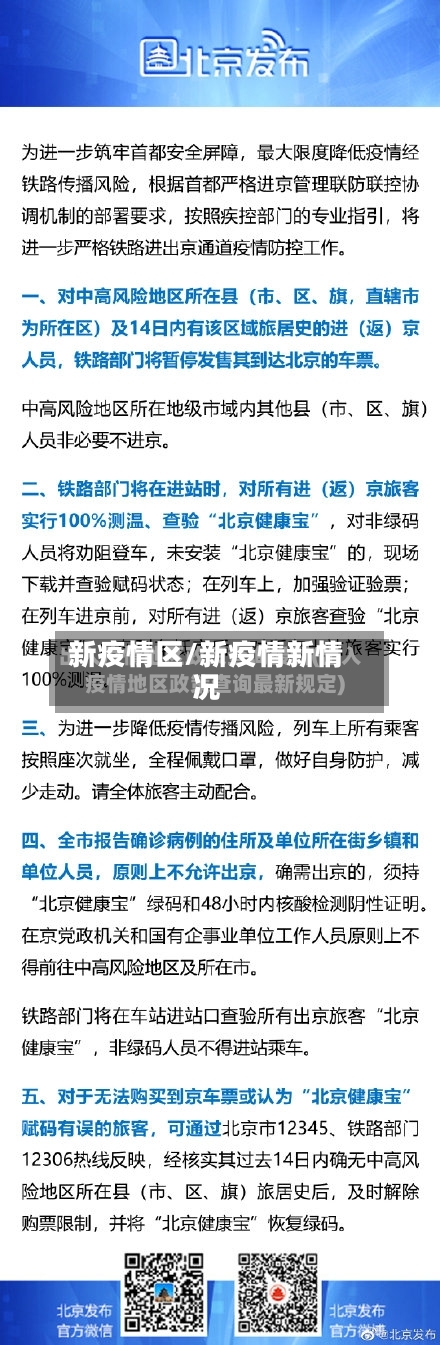 新疫情区/新疫情新情况