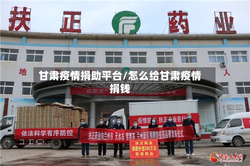 甘肃疫情捐助平台/怎么给甘肃疫情捐钱-第2张图片
