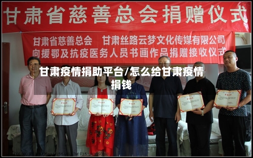 甘肃疫情捐助平台/怎么给甘肃疫情捐钱