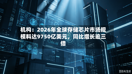 机构：2026年全球存储芯片市场规模料达9750亿美元，同比增长逾三倍-第2张图片