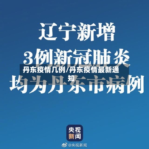 丹东疫情几例/丹东疫情最新通知-第3张图片
