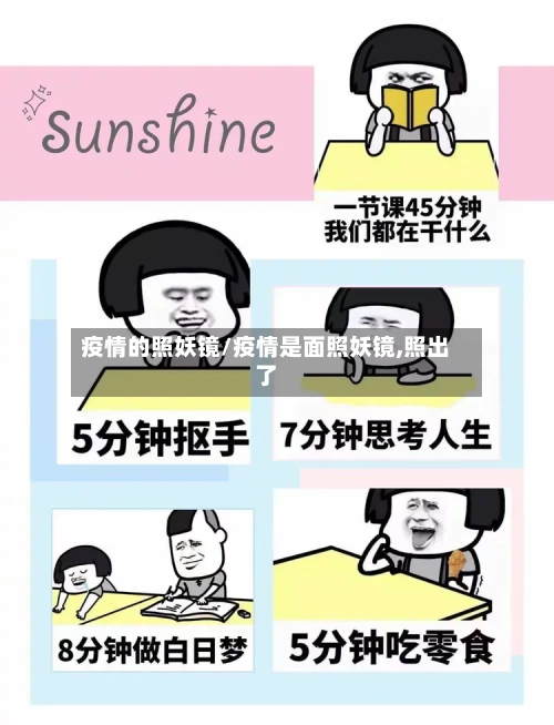 疫情的照妖镜/疫情是面照妖镜,照出了-第3张图片