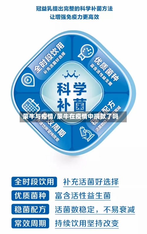蒙牛与疫情/蒙牛在疫情中捐款了吗-第3张图片
