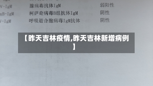【昨天吉林疫情,昨天吉林新增病例】-第2张图片