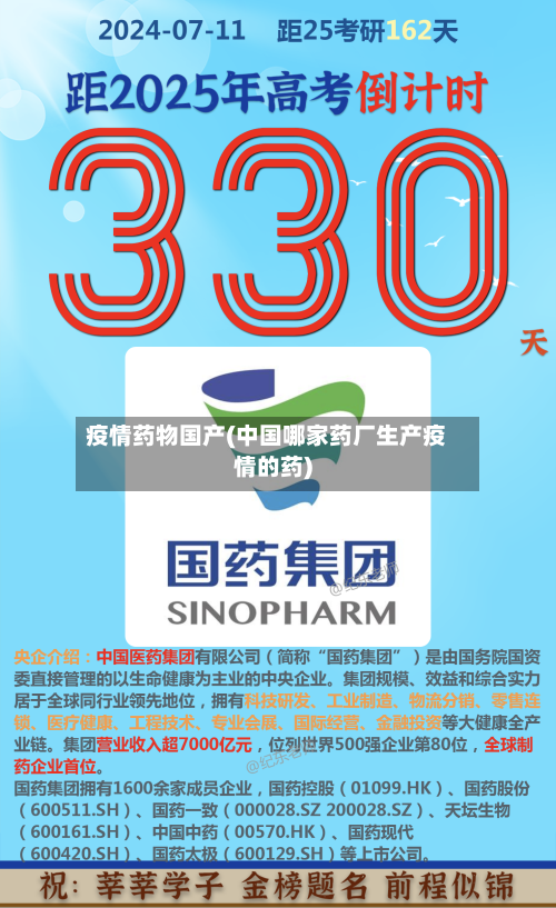 疫情药物国产(中国哪家药厂生产疫情的药)-第2张图片