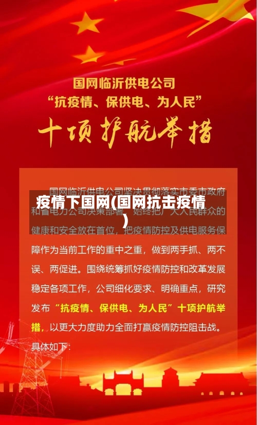 疫情下国网(国网抗击疫情)-第2张图片